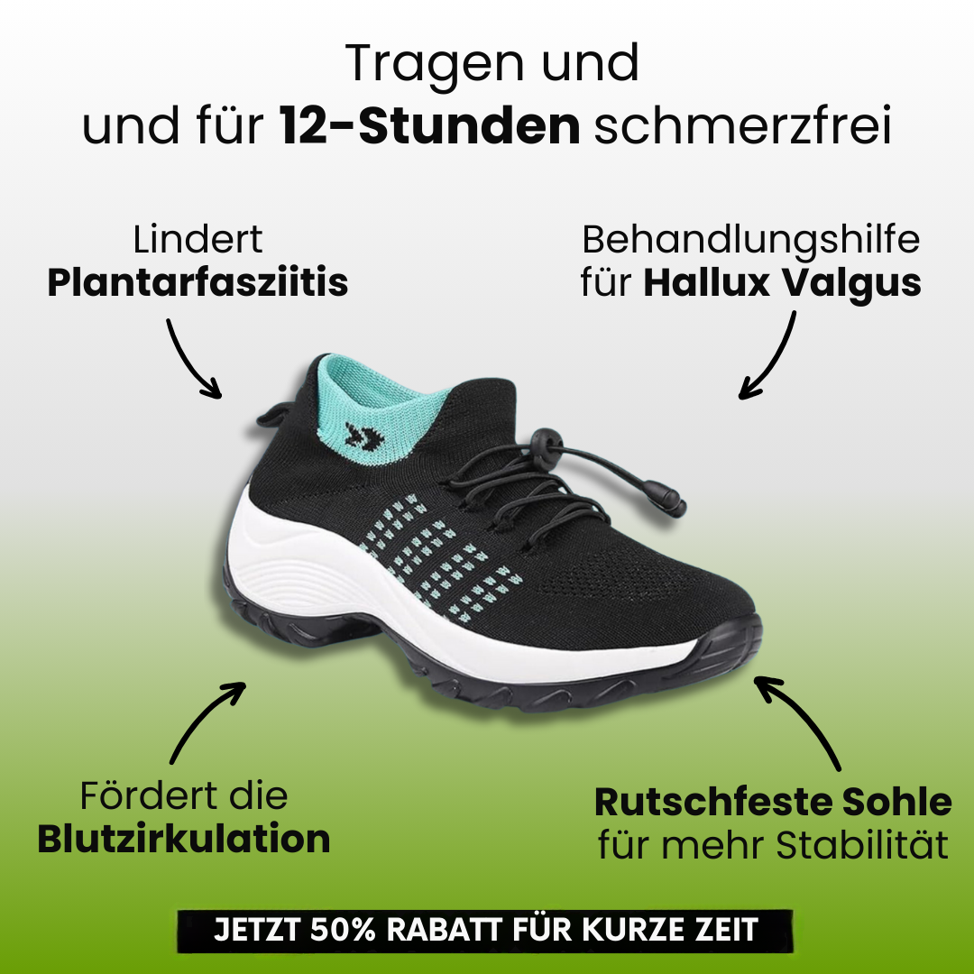 1+1 GRATIS| Orthofit - ergonomische schmerzlindernde Komfort-Schuhe für Damen