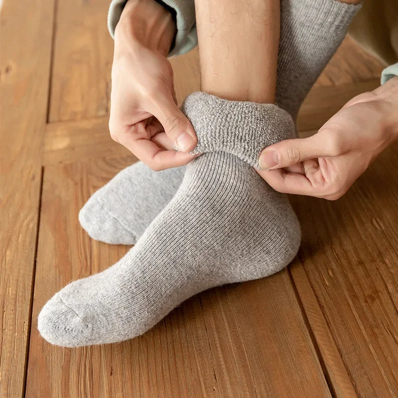 Warme und kuschelige Socken aus Merinowolle (3 Paar)