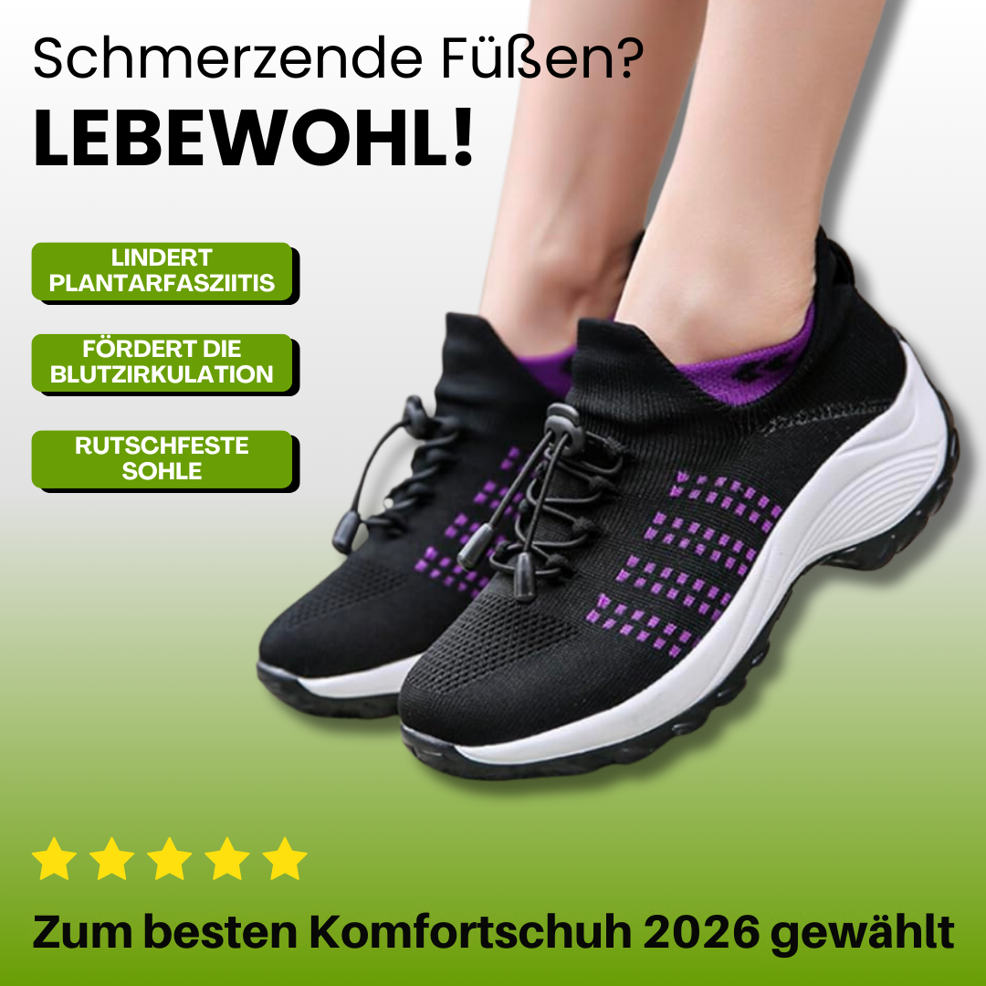 1+1 GRATIS| Orthofit - ergonomische schmerzlindernde Komfort-Schuhe für Damen