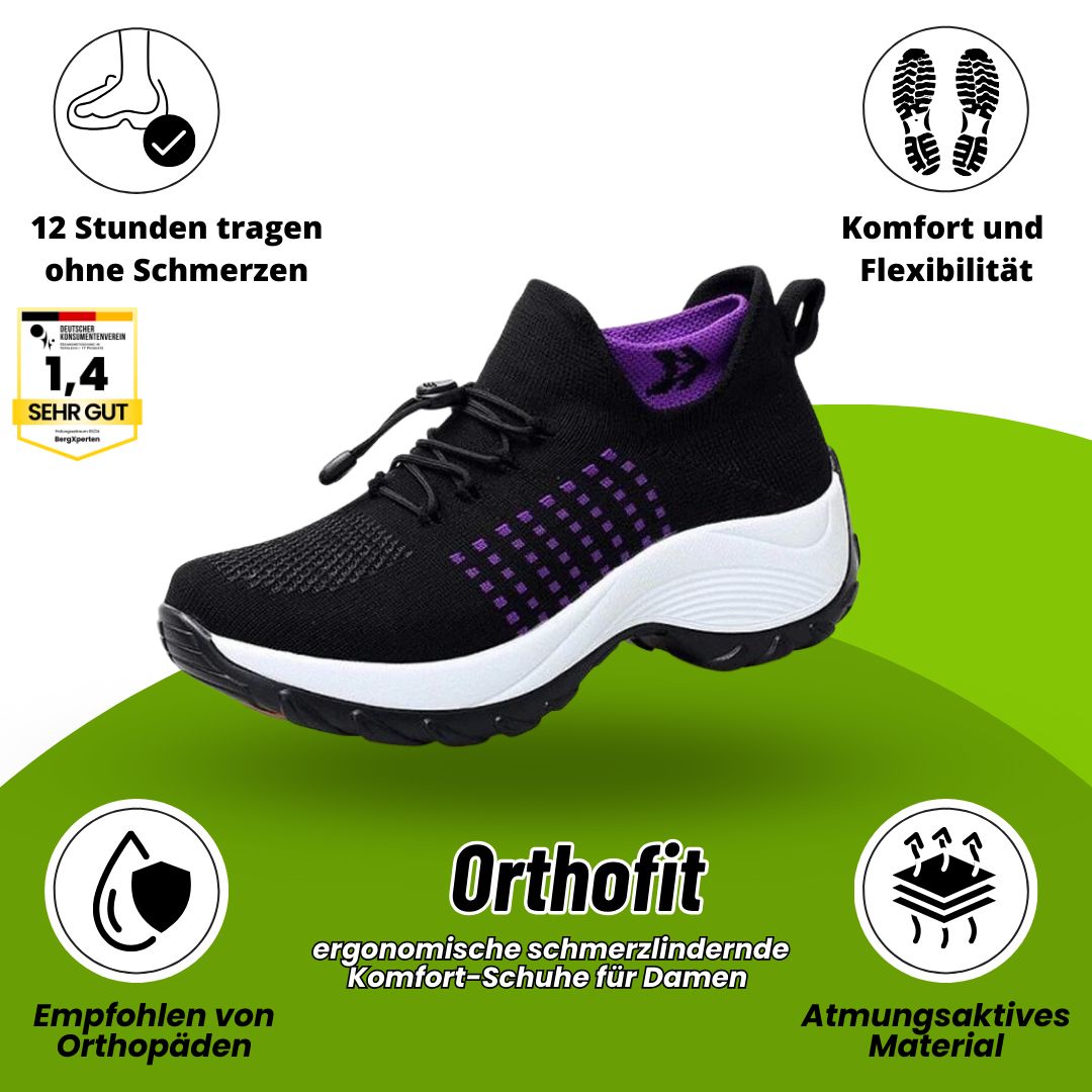 1+1 GRATIS| Orthofit - ergonomische schmerzlindernde Komfort-Schuhe für Damen