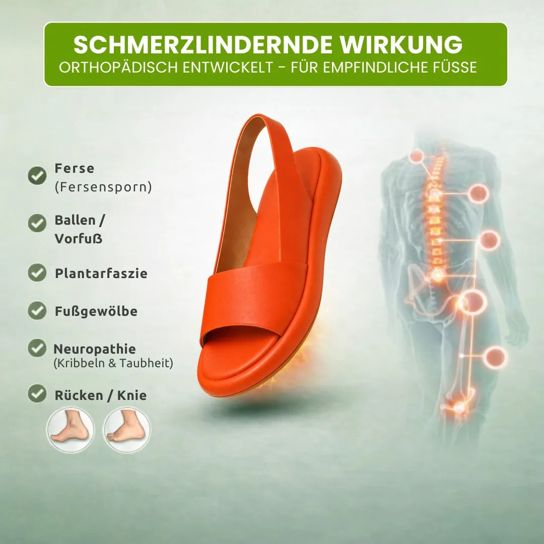 1+1 GRATIS| OrthoSandale — Schmerzlindernde Komfort-Sandalen | Rutschfest & Federleicht