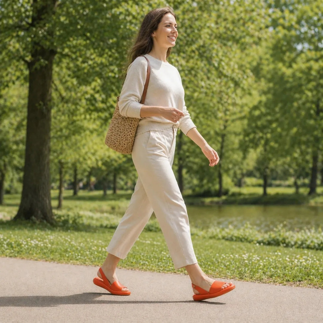 1+1 GRATIS| OrthoSandale — Schmerzlindernde Komfort-Sandalen | Rutschfest & Federleicht