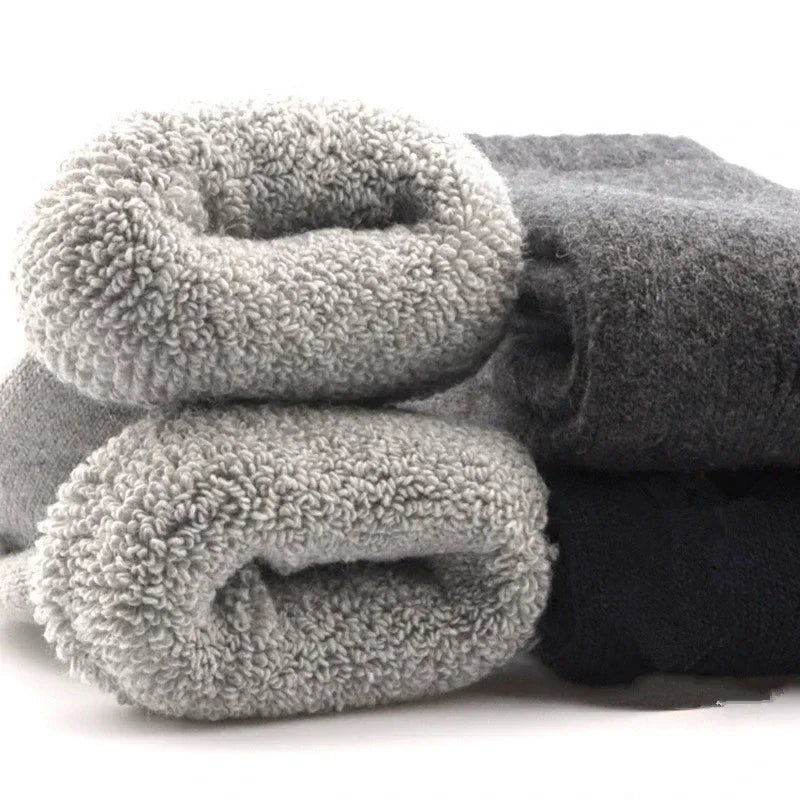 Warme und kuschelige Socken aus Merinowolle (3 Paar)