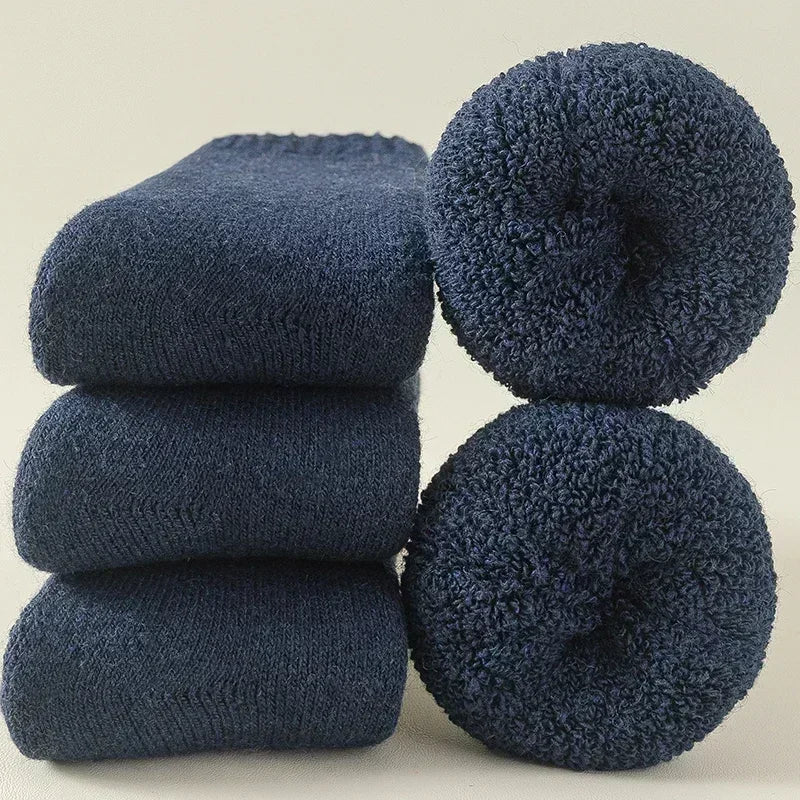 Warme und kuschelige Socken aus Merinowolle (3 Paar)