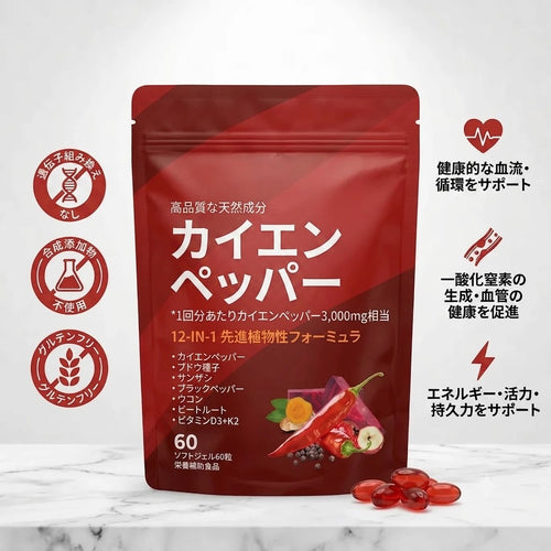 カイエンペッパーソフトジェル